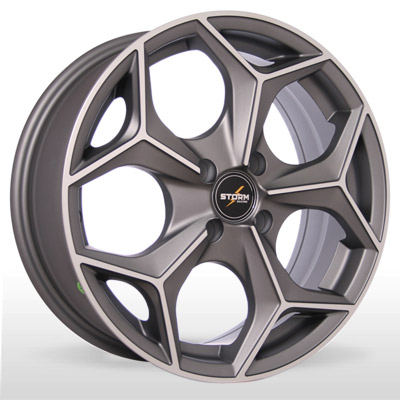 Диски BK 556 MtGP (Matt Gray Polished) Storm